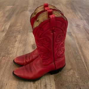 Ariat Red Cowgirl Boots